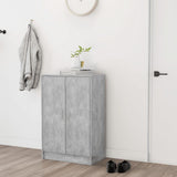 Vidaxl Shoe Cabinet 60x35x92 cm behandlet træbetonpris