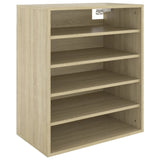 Vidaxl Schong Cabinet 60x3X70 cm Propertéiert Holz Sonoma Oakfaarf