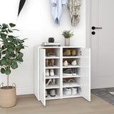 VidaXL shoe cabinets 2 pcs 32x35x70 cm processed wood white