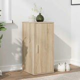 Vidaxl schoenenkast 32x35x70 cm spaanplaat sonoma eikenkleurig