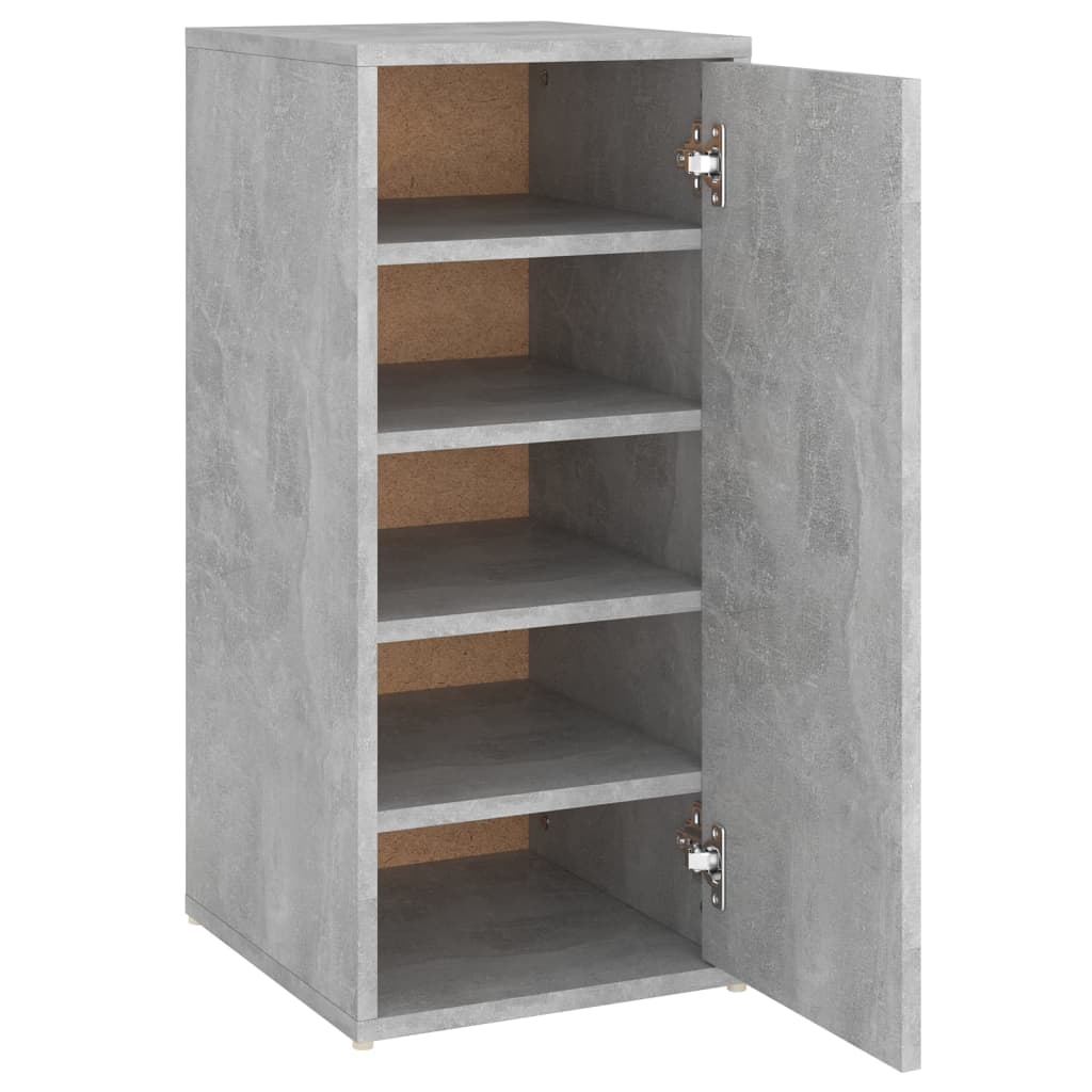 Vidaxl Shoe Cabinet 32x35x70 cm Prix en béton en bois édité