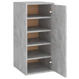 Vidaxl Shoe Cabinet 32x35x70 cm Prix en béton en bois édité