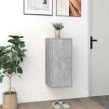 VidaXL shoe cabinet 32x35x70 cm edited wood concrete price