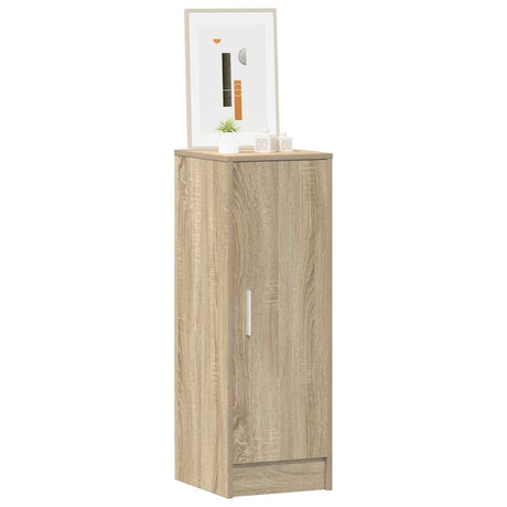 Vidaxl schoenenkast 32x35x92 cm bewerkt hout sonoma eikenkleurig