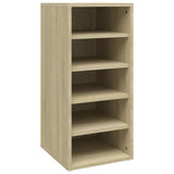 Vidaxl Shoe cabinet 31.5x35x70 cm Properted Wood Sonoma Oak colored