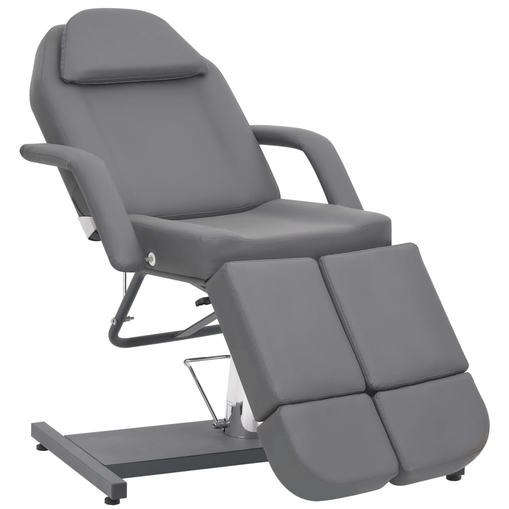 Vidaxl treatment chair 180x62x78 cm artificial leather gray