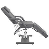 Vidaxl treatment chair 180x62x78 cm artificial leather gray