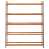 VidaXL shoe rack 65x24x81 cm processed wood brown