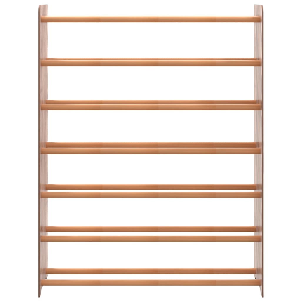 VidaXL shoe rack 90x24x117 cm processed wood brown