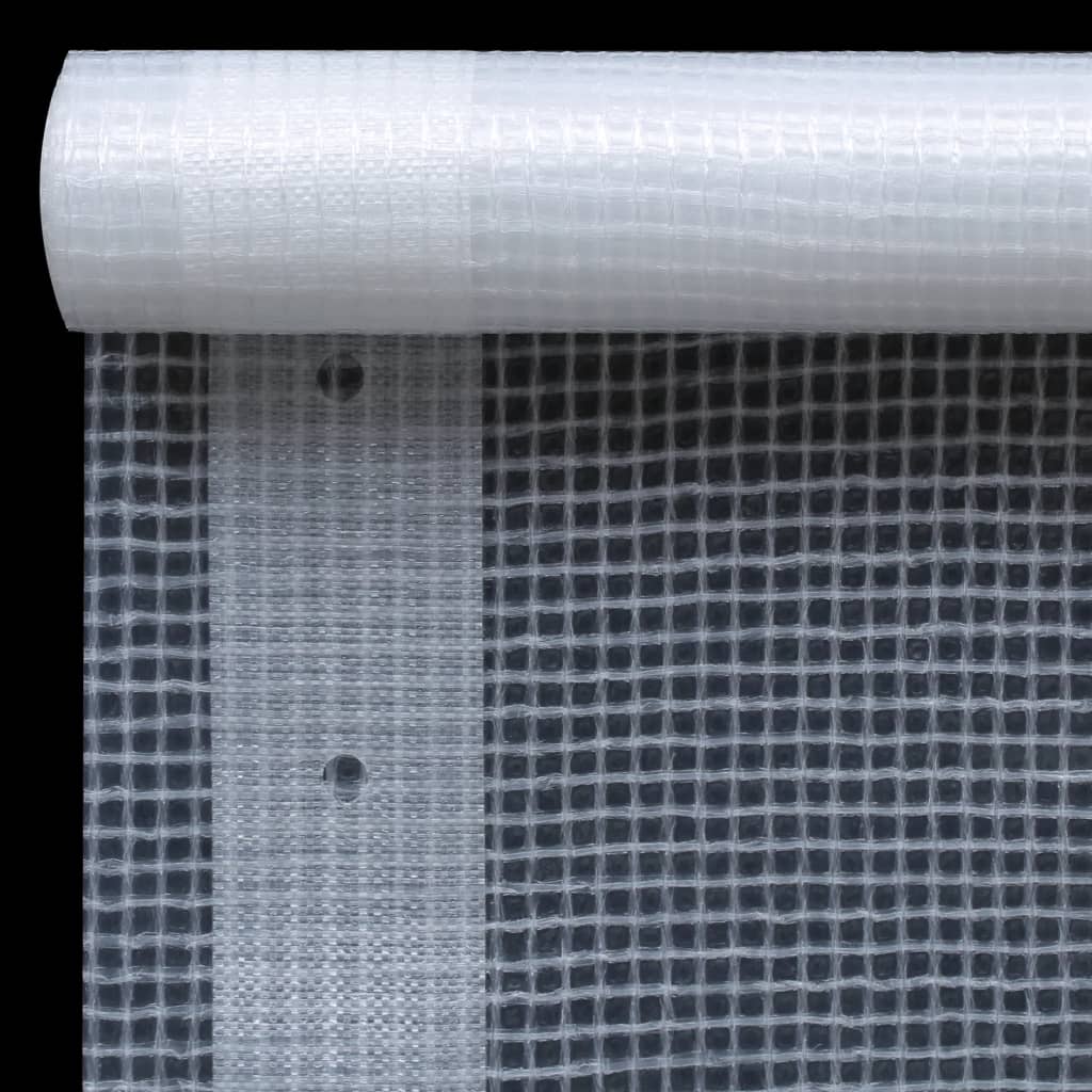 Vidaxl dekzeilen 2 st leno 260 g m² 2x3 m wit