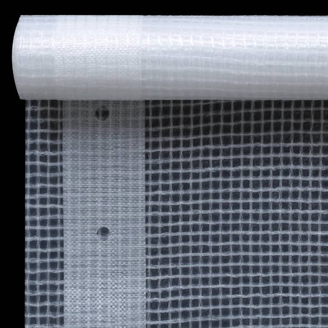 Vidaxl dekzeilen 2 st leno 260 g m² 2x3 m wit