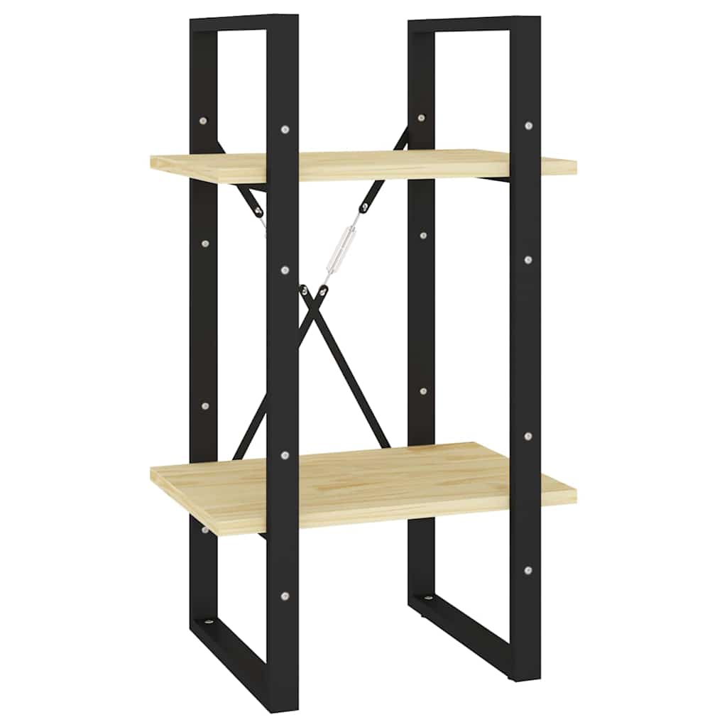 Vidaxl boekenkast met 5 schappen 40x30x175 cm massief grenenhout