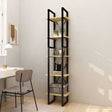 Vidaxl boekenkast met 5 schappen 40x30x175 cm massief grenenhout