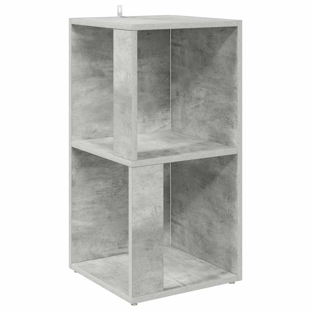 Vidaxl hoekkast 33x33x67 cm bewerkt hout betongrijs