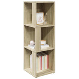 Vidaxl hoekkast 33x33x100 cm bewerkt hout sonoma eikenkleurig