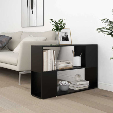 Vidaxl boekenkast 100x24x63 cm bewerkt hout zwart