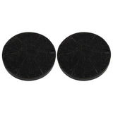 Filtres de carbone Vidaxl pour le capot d'extracteur 2 PCS 105x21 mm