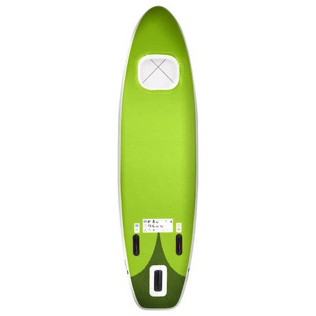 Vidaxl stand up paddleboardset opblaasbaar 360x81x10 cm groen