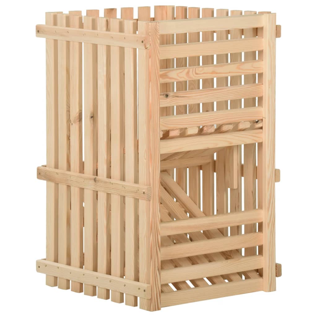 Vidaxl Potato Plist 50x50x80 cm Solid Pine