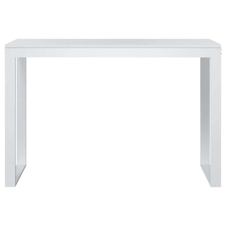 Vidaxl computerbureau 110x60x73 cm spaanplaat wit