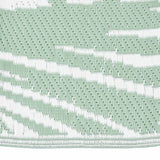 Vidaxl buitenkleed arakil 190x290 cm polypropeen groen