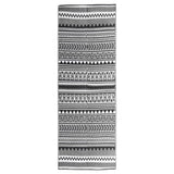 Vidaxl buitenkleed arakil 80x250 cm polypropeen zwart