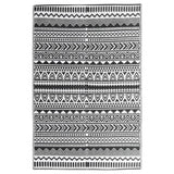 Vidaxl buitenkleed arakil 160x230 cm polypropeen zwart
