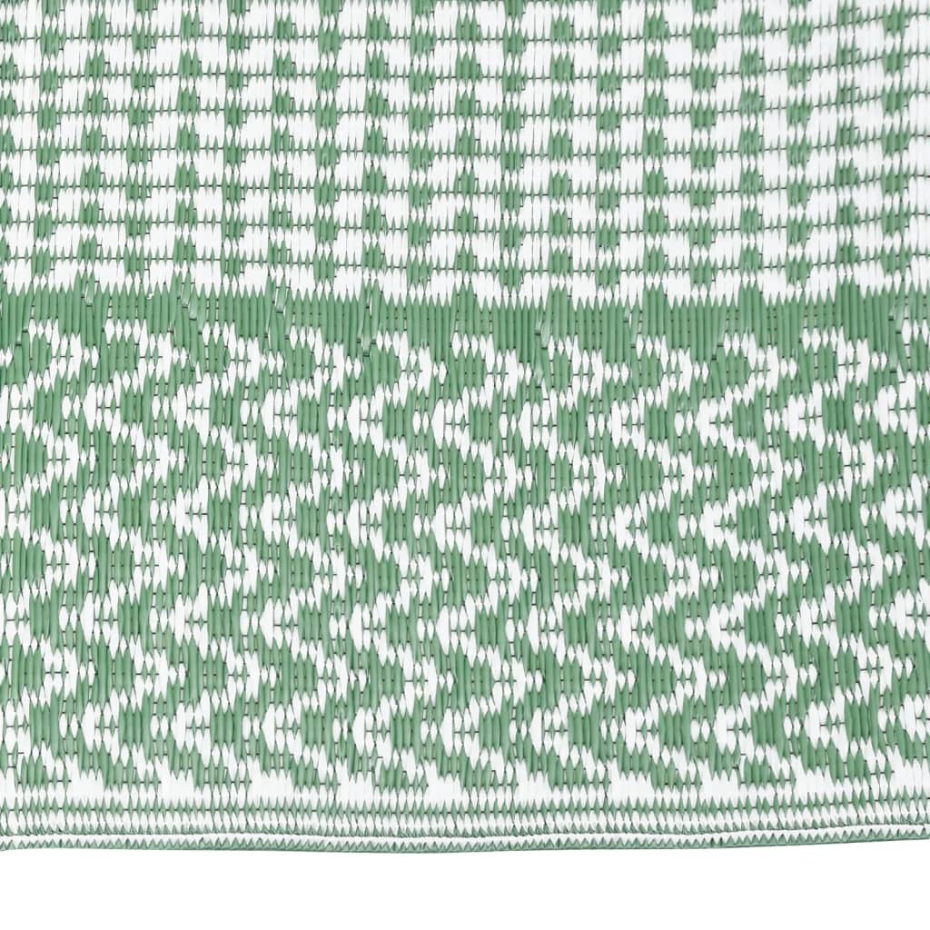 Vidaxl outside rug 80x150 cm polypropene green