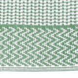 Vidaxl outside rug 80x150 cm polypropene green