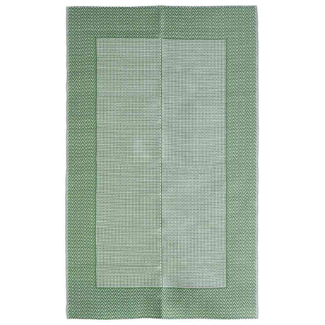 Vidaxl buitenkleed arakil 190x290 cm polypropeen groen