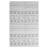 Vidaxl buitenkleed arakil 160x230 cm polypropeen grijs