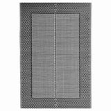 Vidaxl buitenkleed arakil 140x200 cm polypropeen zwart