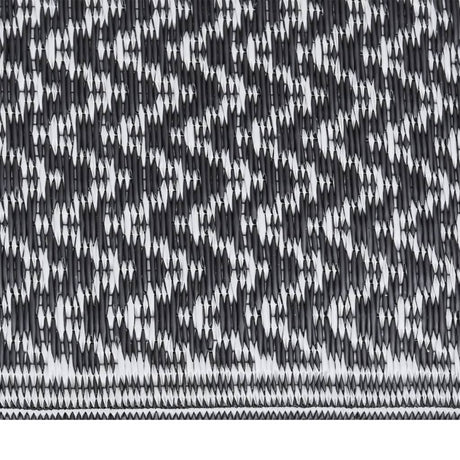 Vidaxl buitenkleed arakil 140x200 cm polypropeen zwart