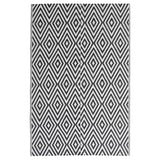 Vidaxl buitenkleed arakil 140x200 cm polypropeen zwart