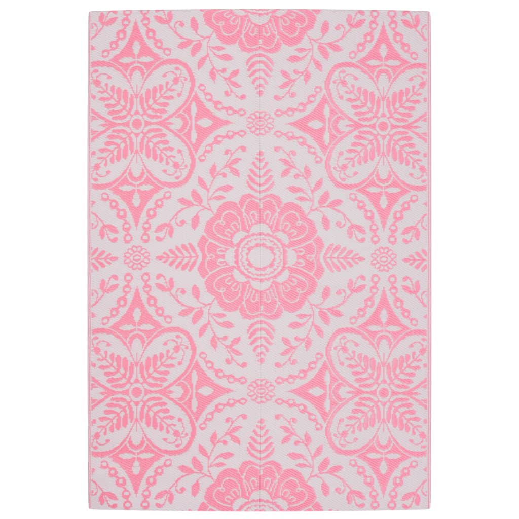 Vidaxl outside rug 140x200 cm Polypropene pink