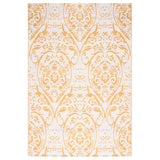 Vidaxl buitenkleed arakil 140x200 cm polypropeen geel