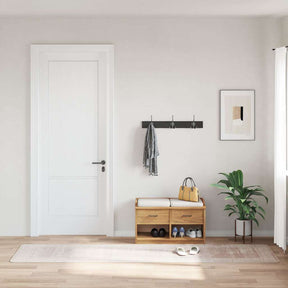 Vidaxl vloerkleed wasbaar 80x300 cm beige