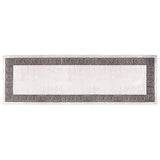 Vidaxl vloerkleed wasbaar anti-slip 80x300 cm lichtbeige