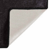 Vidaxl vloerkleed wasbaar 80x300 cm antracietkleurig