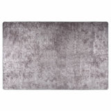 RUG VIDAXL Lavable Anti-Slip 80x150 cm Gray