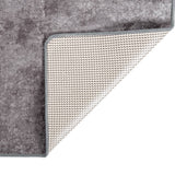 Vidaxl RUG LAVABLE ANTI-SLIP 80X300 CM GRIS