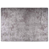 Vidaxl vloerkleed wasbaar 120x180 cm grijs