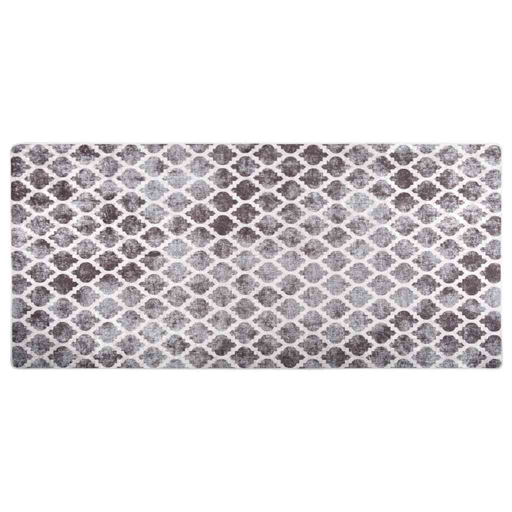 Vidaxl vloerkleed wasbaar 80x300 cm meerkleurig