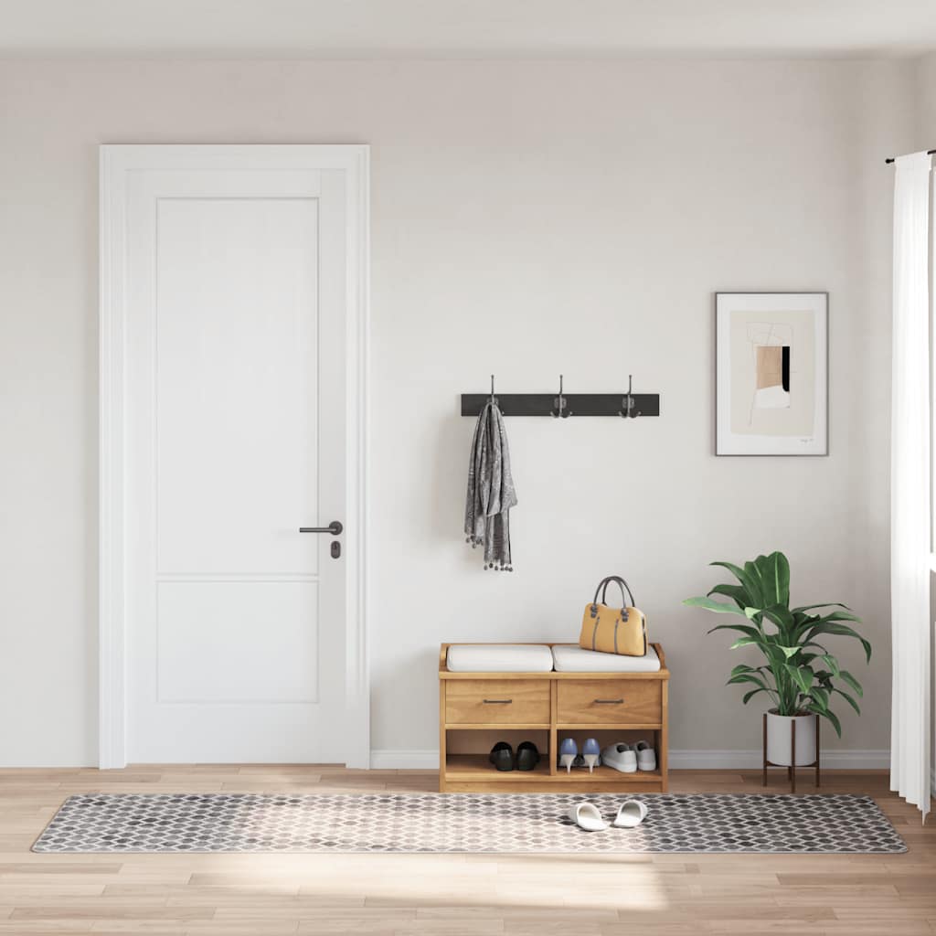 Vidaxl vloerkleed wasbaar 80x300 cm meerkleurig