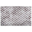 Vidaxl vloerkleed wasbaar 160x230 cm grijs en wit