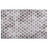 Vidaxl vloerkleed wasbaar 160x230 cm grijs en wit