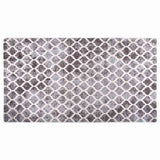 Vidaxl vloerkleed wasbaar 190x300 cm grijs en wit