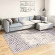 Vidaxl vloerkleed wasbaar 190x300 cm grijs en wit