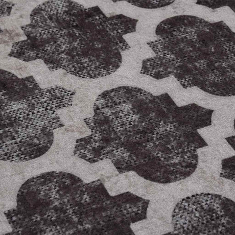 Vidaxl vloerkleed wasbaar ø120 cm meerkleurig