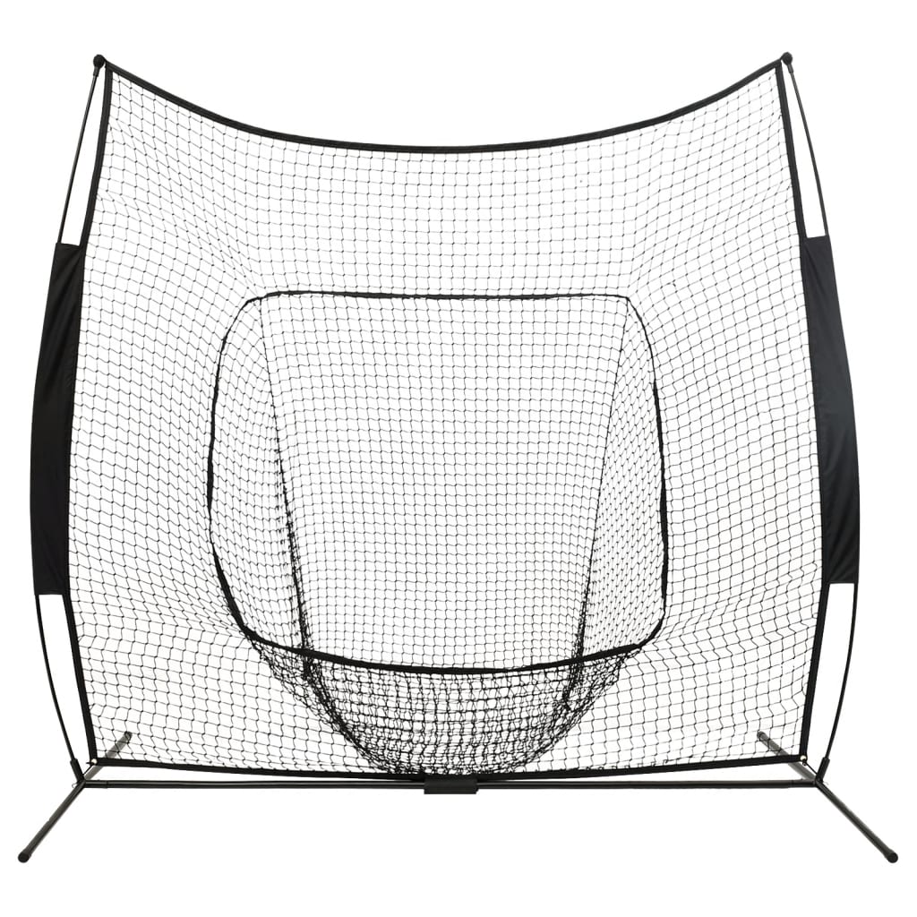 Vidaxl basebal softballnet 241x106.5x216 cm kovina